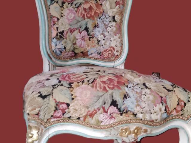 Scaune venetiene vintage mobila de epoca antichitati