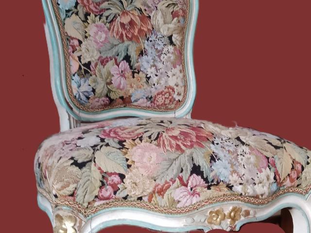 Scaune venetiene vintage mobila de epoca antichitati