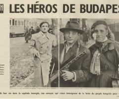 Tablou Poster vintage decoratiuni de epoca originale antichitati, Poster Budapest 1956