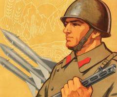 Tablou Poster vintage decoratiuni de epoca originale antichitati, Poster propaganda Romanesc