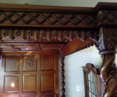 Pat Baldachin mahon mobilier de colectie unicat lux