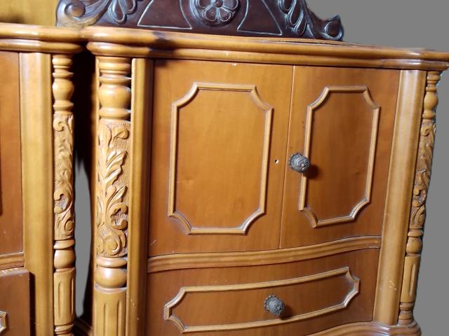 Set noptiere mobilier de colectie epoca anticariat