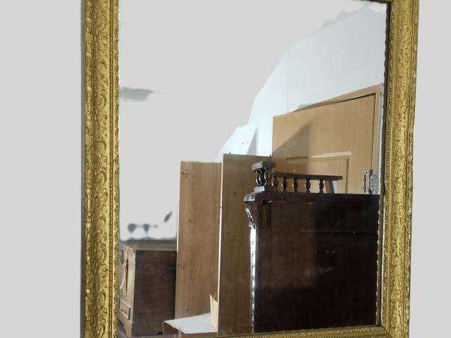 Oglinda vintage lemn decoratiuni vintage antichitati