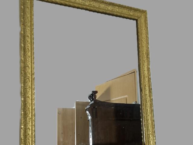 Oglinda vintage lemn decoratiuni vintage antichitati