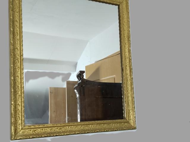 Oglinda vintage lemn decoratiuni vintage antichitati