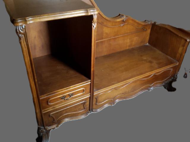 Comoda cu banca vintage mobila de colectie antichitati