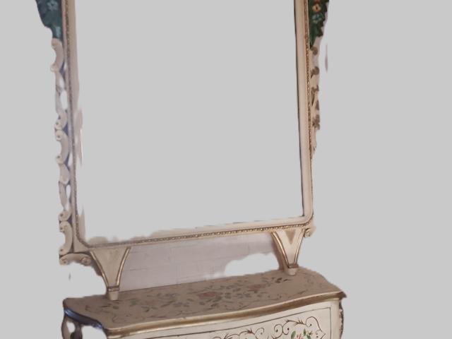 Consola cu oglinda 6 vintage mobila de colectie antichitati
