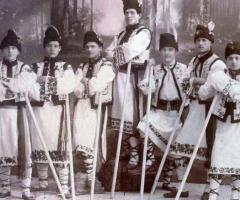 Poster vintage decoratiuni de colectie galerie antichitati, canvas traditional