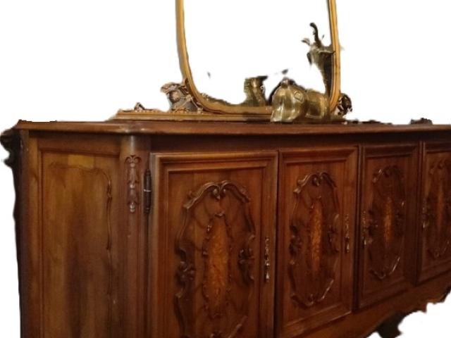 Comoda baroc oglinda mobila de colectie, epoca vintage antichitati