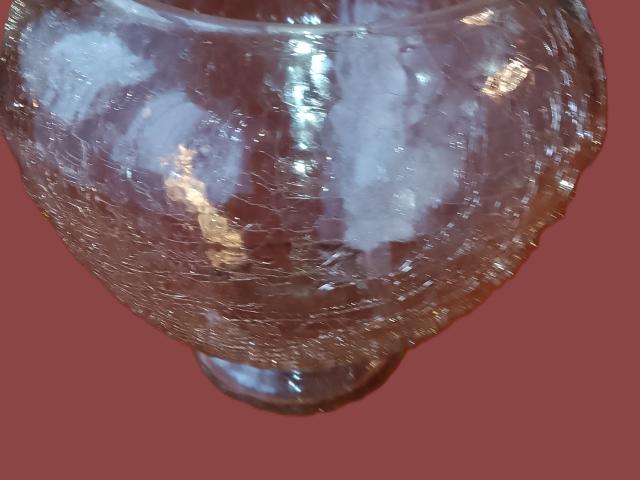 Bol sticla vintage obiecte unicat de colectie si antichitati