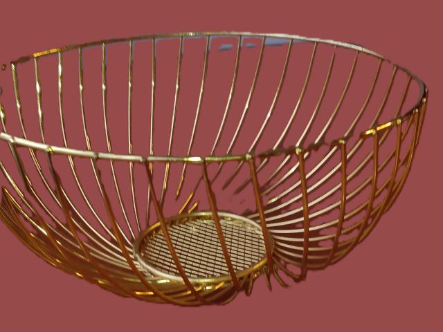 Cosulet fructiera design vintage obiecte de epoca antichitati