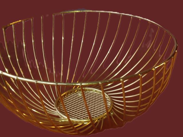 Cosulet fructiera design vintage obiecte de epoca antichitati