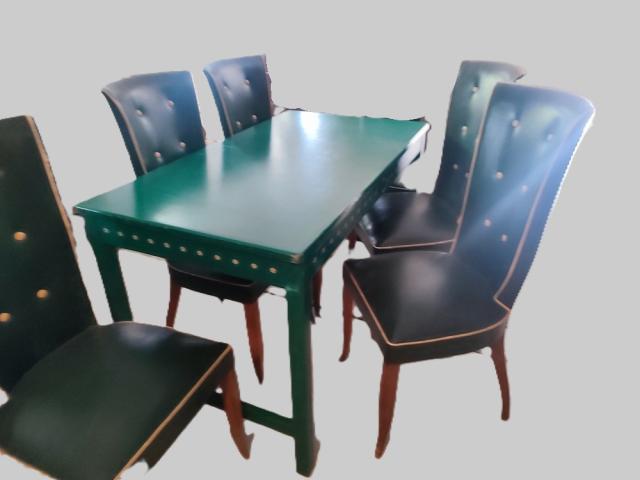 Set masa scaune vintage de epoca colectie antichitati