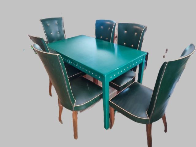 Set masa scaune vintage de epoca colectie antichitati