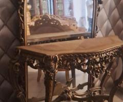 Consola oglinda vintage mobilier de colectie mobila de epoca antichitati