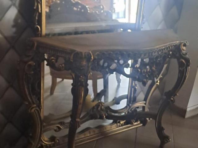 Consola oglinda vintage mobilier de colectie mobila de epoca antichitati