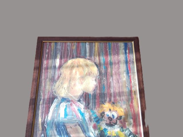 Tablou vintage decoratiuni de epoca obiecte de colectie antichitati