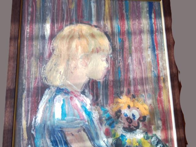 Tablou vintage decoratiuni de epoca obiecte de colectie antichitati