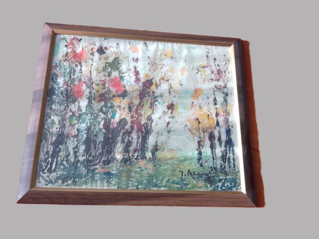 Tablou vintage decoratiuni de epoca obiecte de colectie antichitati