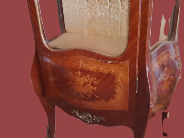 Vitrina vintage mobilier de epoca mobila de colectie antichitati