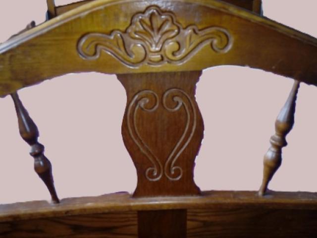 Pat baroc vintage mobila de colectie mobilier de epoca antichitati