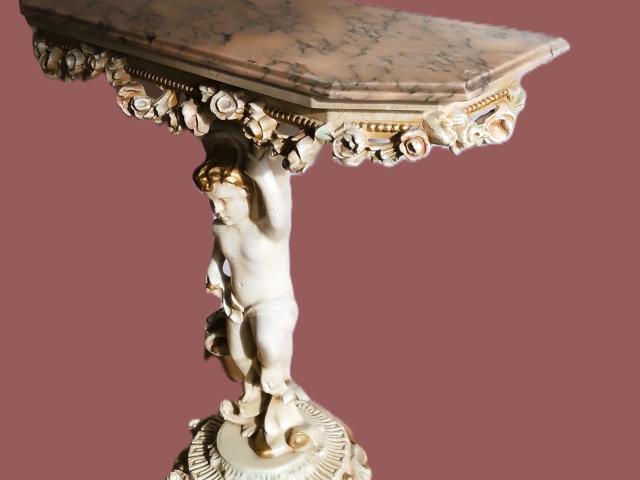 Consola oglinda vintage mobila de colectie mobila de epoca antica