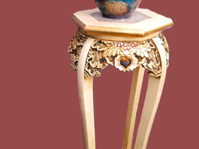 Piedestal vintage mobila de colectie antica mobilier antic de epoca