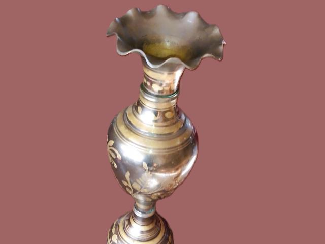 Vaza bronz vintage antica decoratiuni de colectie obiecte de colectie antichitati