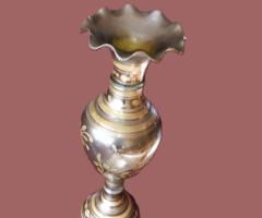 Vaza bronz vintage antica decoratiuni de colectie obiecte de colectie antichitati