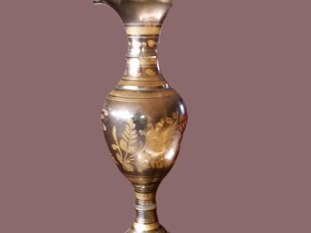 Vaza bronz vintage antica decoratiuni de colectie obiecte de colectie antichitati