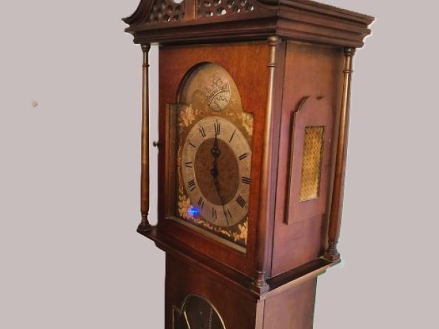 Pendul cu picior vechi obiecte de colectie antice vintage retro antichitati