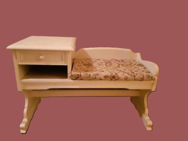 Bancuta mobila antica vintage retro mobilier de epoca antichitati