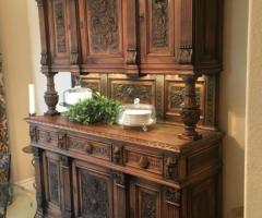 Vitrina Renastere mobila antica vintage retro mobilier de epoca antichitati