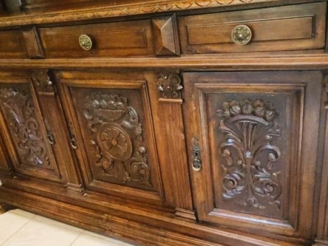 Vitrina Renastere mobila antica vintage retro mobilier de epoca antichitati