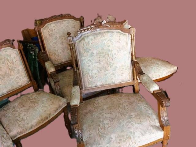 Set canapea mobila de epoca mobilier antic vintage retro antichitati