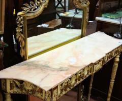 Consola cu oglinda antica mobilier de epoca mobila vintage retro antichitati