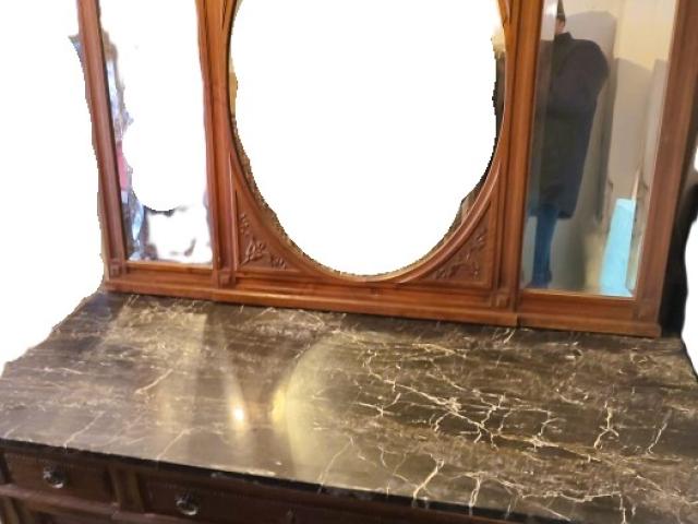 Comoda cu oglinda antica mobilier de epoca mobila vintage retro antichitati