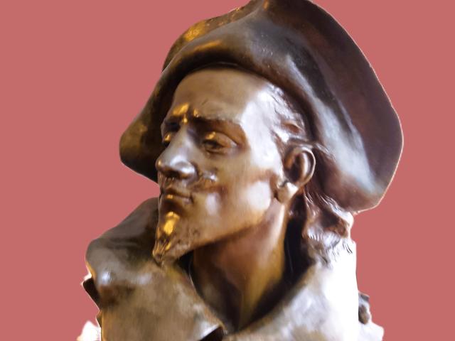 Statuie bronz antica vintage obiecte de colectie galerie de arta antichitati