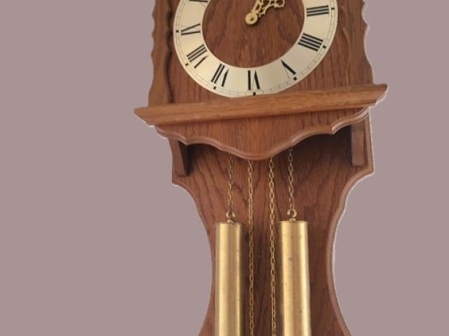 Ceas cu contragreutati decoratiuni rustice antice vintage retro obiecte de colectie antichitat