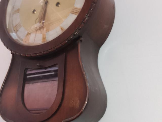 Ceas mecanic decoratiuni rustice antice vintage retro obiecte de colectie antichitati,