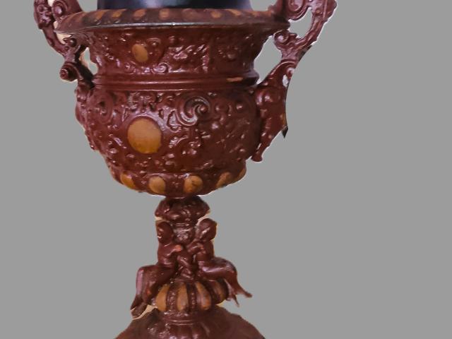 Amfora decoratiuni rustice antice vintage retro obiecte de colectie antichitati