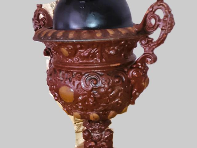 Amfora decoratiuni rustice antice vintage retro obiecte de colectie antichitati