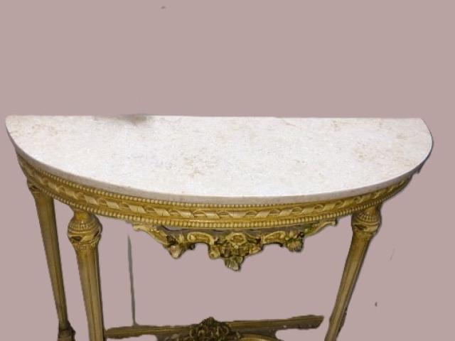 Consola vintage antic mobilier de epoca mobila de colectie antichitati,