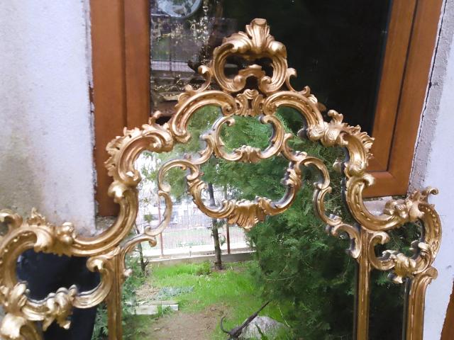 Oglinda baroc vintage mobilier de colectie mobila de epoca antichitati