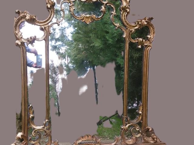 Oglinda baroc vintage mobilier de colectie mobila de epoca antichitati