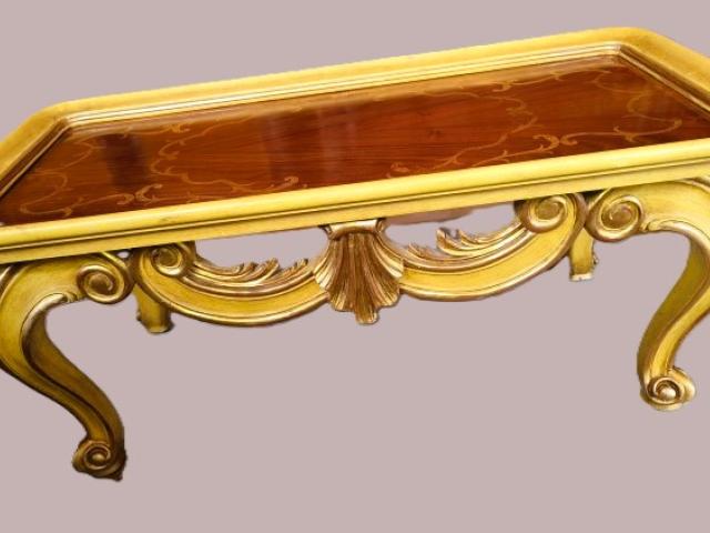 Masa cafea venetiana vintage antic mobilier de epoca mobila de colectie antichitati