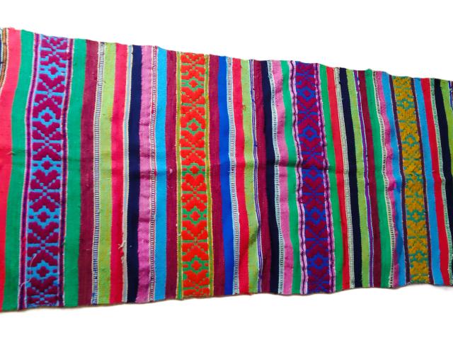 Carpeta lana taraneasca vintage antic piese de epoca obiecte traditionale antichitati