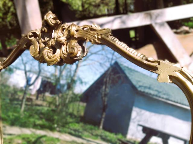 Oglinda baroc antica mobilier de epoca mobila vintage retro antichitati