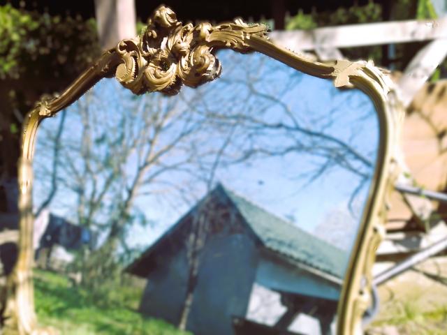 Oglinda baroc antica mobilier de epoca mobila vintage retro antichitati