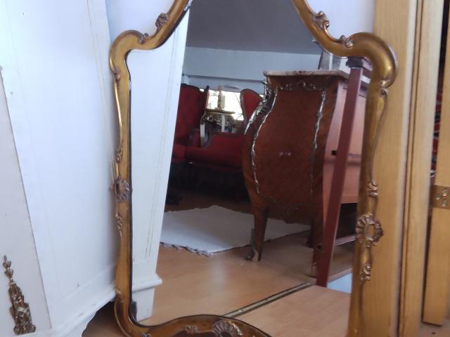 Oglinda bronz antica mobilier de epoca mobila vintage retro antichitati